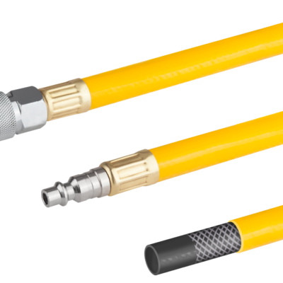 Furtun Aer Comprimat Conectare Rapida / D[mm]: 9; L[m]: 10 - Cuple si furtunuri pneumatice - Simple Tools