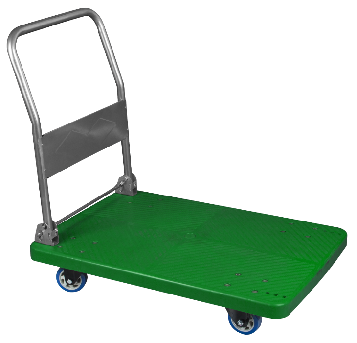 Carucior Platforma PVC / S[kg]: 150; L[mm]: 720; l[mm]: 480 - Roabe/Lize si Carucioare - Simple Tools