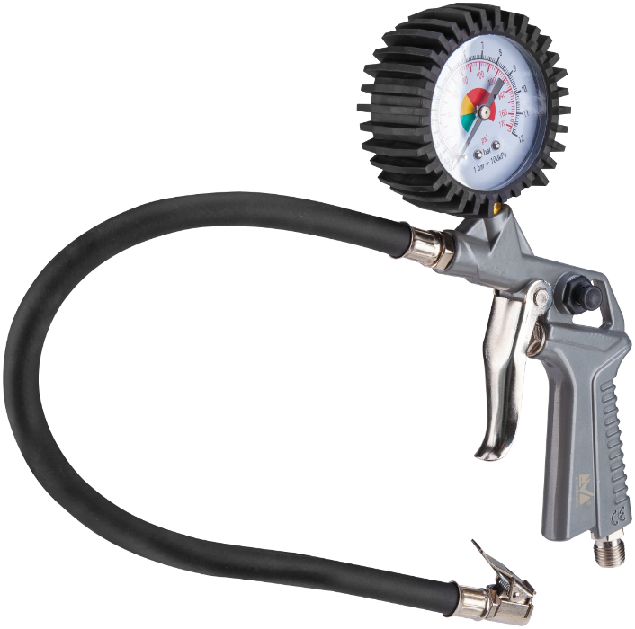 Pistol cu Manometru si Racord - Pistoale de umflat si suflat - Simple Tools