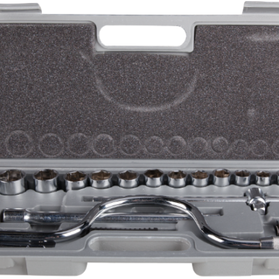 Set Chei Tubulare cu Accesorii 24 Pcs - Truse Scule - Simple Tools