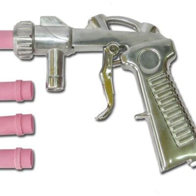 Pistol pentru cabina de sablat si set 4 duze - Alte pistoale - Simple Tools