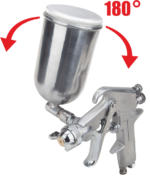 Pistol de Vopsit rotativ 180 grade - Pistoale de vopsit - Simple Tools