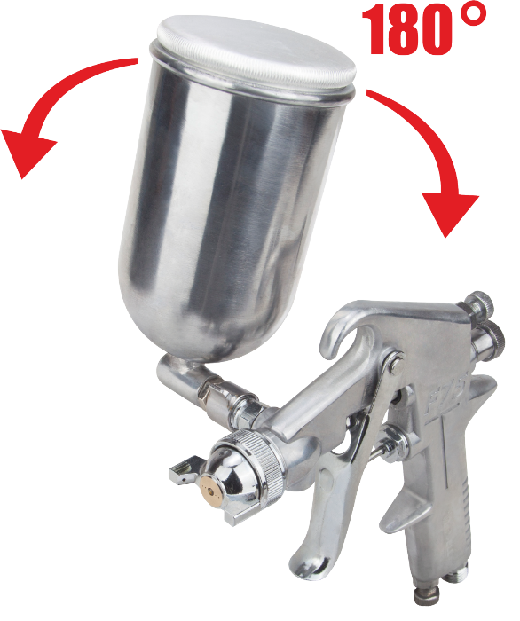 Pistol de Vopsit rotativ 180 grade - Pistoale de vopsit - Simple Tools Pistol de Vopsit rotativ 180 grade - Pistoale de vopsit - Simple Tools