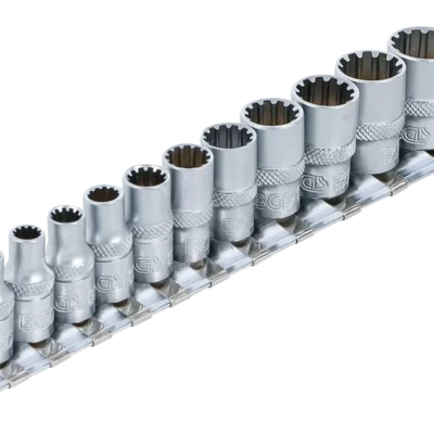 Set chei tubulare Gear Lock 4-14mm, antrenare 1/4", 13 piese, BGS 2150
