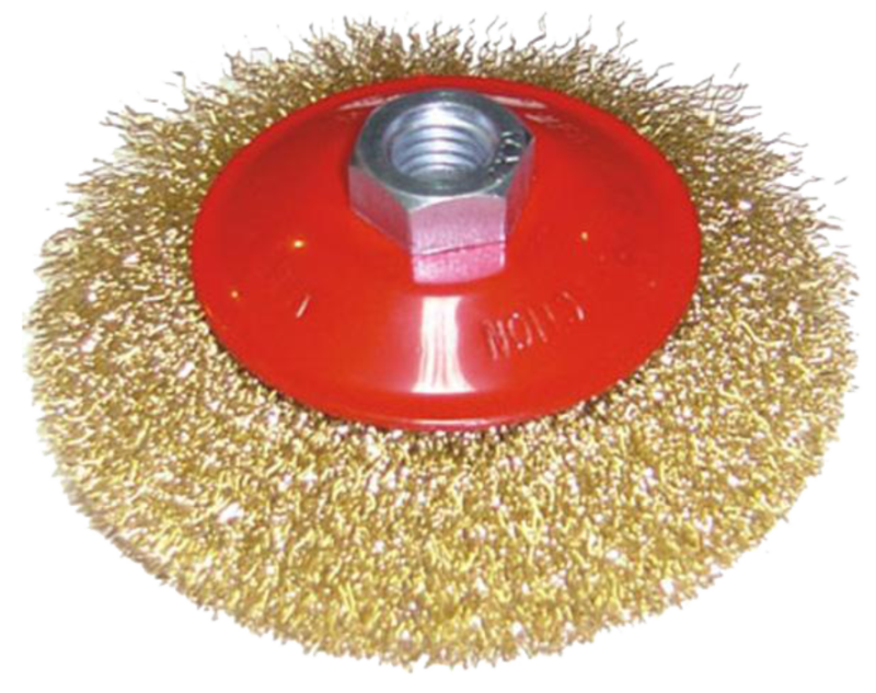Perie Conica Flex / D[mm]: 125; RPM: 6500 - Discuri/Burghie/Perii si Freze pentru METAL - Simple Tools