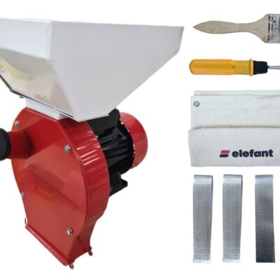 Moara electrica, cuva mare ELEFANT 350E , produsul contine taxa timbru verde 4.5 Ron, 16.2 kg - Mori cereale si Batoze - Simple Tools