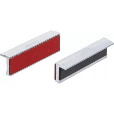 Bacuri protecţie menghina, aluminiu, laţime 100mm, 2 piese, BGS 6798