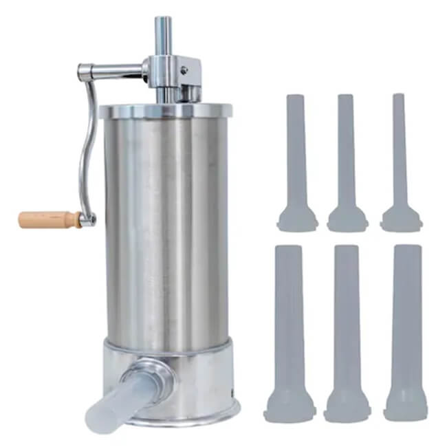 Aparat facut carnati Craft Tec 6kg INOX - Masini umplut carnati - Simple Tools