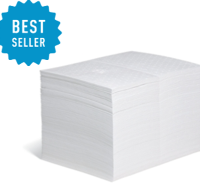 ABSORBANT E+ ULEI 38CMX48CM 100 BUC - Absorbante Industriale - Simple Tools