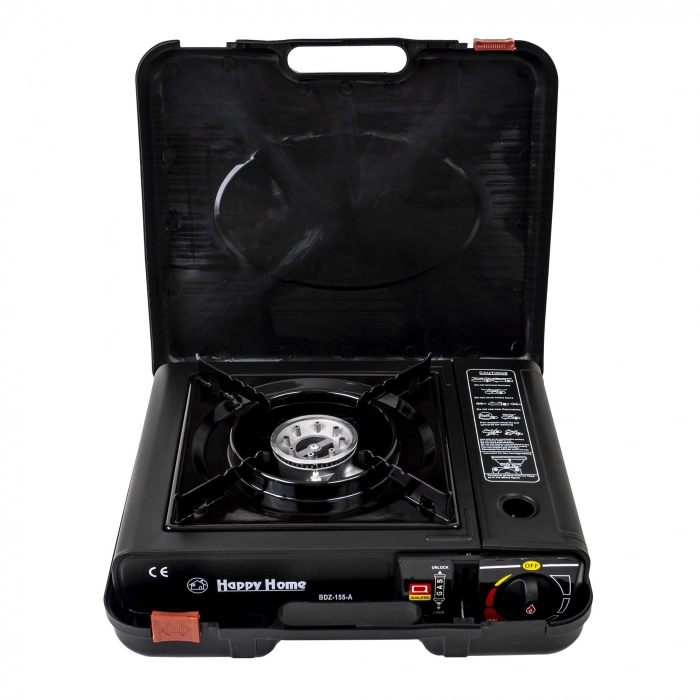 Aragaz portabil camping dubla alimentare butelie spray sau gaz - Camping - Simple Tools