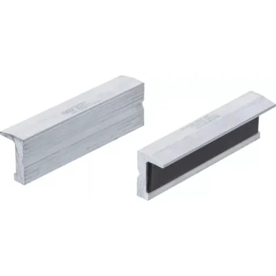 Bacuri protecţie menghina, aluminiu, laţime 100mm, 2 piese, BGS 6797