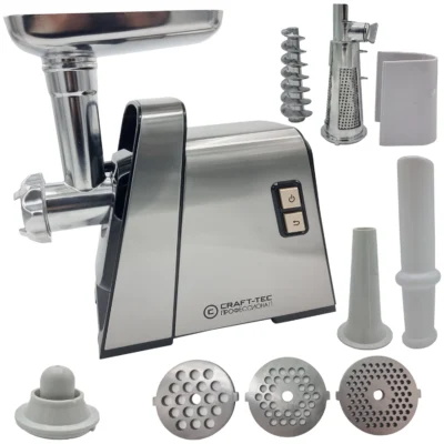 MASINA TOCAT CARNE CRAFT-TEC INOX MX711, 3500W - Masini tocat carne - Simple Tools