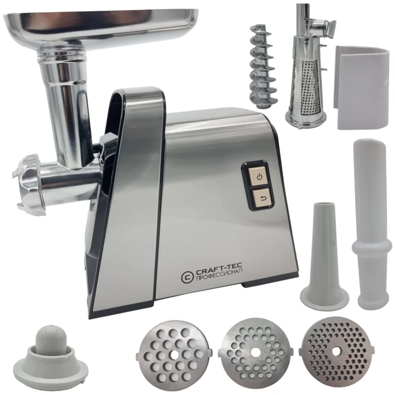MASINA TOCAT CARNE CRAFT-TEC INOX MX711, 3500W - Masini tocat carne - Simple Tools