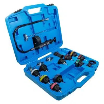 Set pentru verificare pierderi la sistemul de racire auto, 18 piese, BGS 8027
