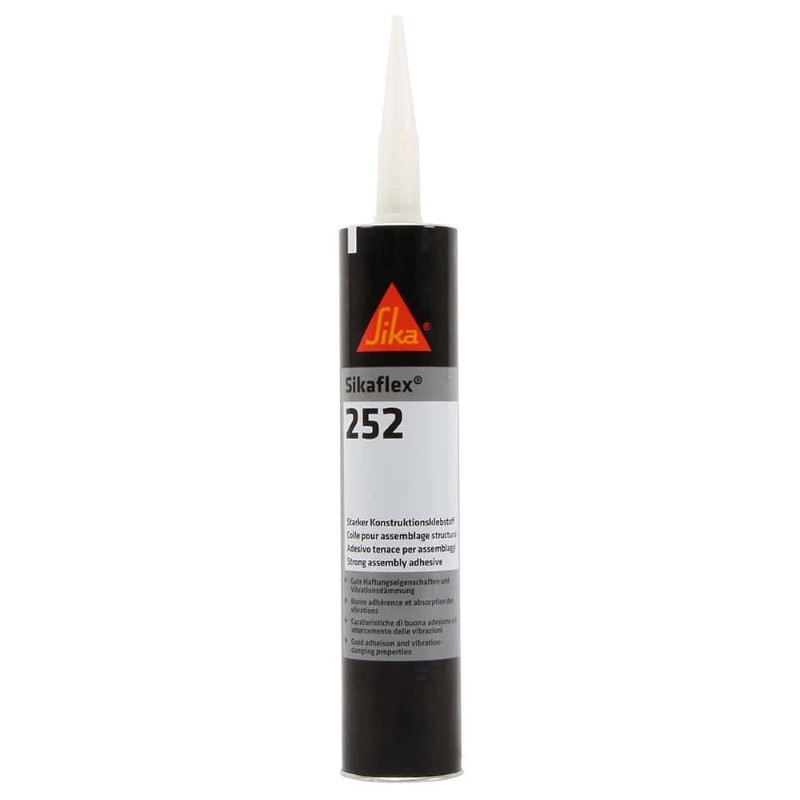Sikaflex-252 black/white 300ml - Adezivi - Simple Tools