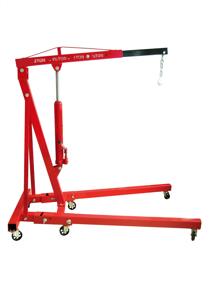 Macara girafa pentru motoare, sarcina max. 2 tone TL1001-2 - Utilaje atelier - Simple Tools