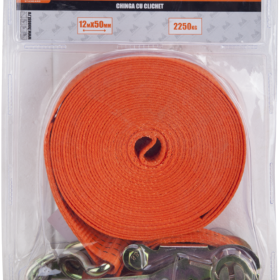 CHINGA CU CLICHET 50MM 12M - Accesorii protectia muncii - Simple Tools