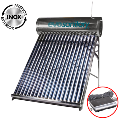 Sistem Panou Solar cu Tuburi Vidate si Controller 1024-58 INOX 150L - Panouri Solare - Simple Tools