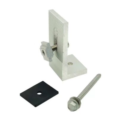 Suport "L" pentru fixare panou fotovoltaic pe acoperis de tabla - Panouri Solare - Simple Tools