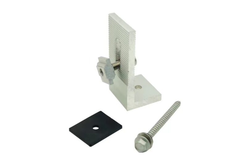 Suport "L" pentru fixare panou fotovoltaic pe acoperis de tabla - Panouri Solare - Simple Tools