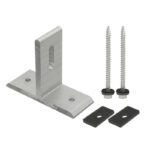 Suport "T" pentru fixare panou fotovoltaic pe acoperis de tabla - Panouri Solare - Simple Tools