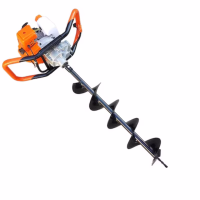 Motoburghiul Craf-Tec 6,1 Kw 8.1 CP roșu MX564 + Burghiu 150mm