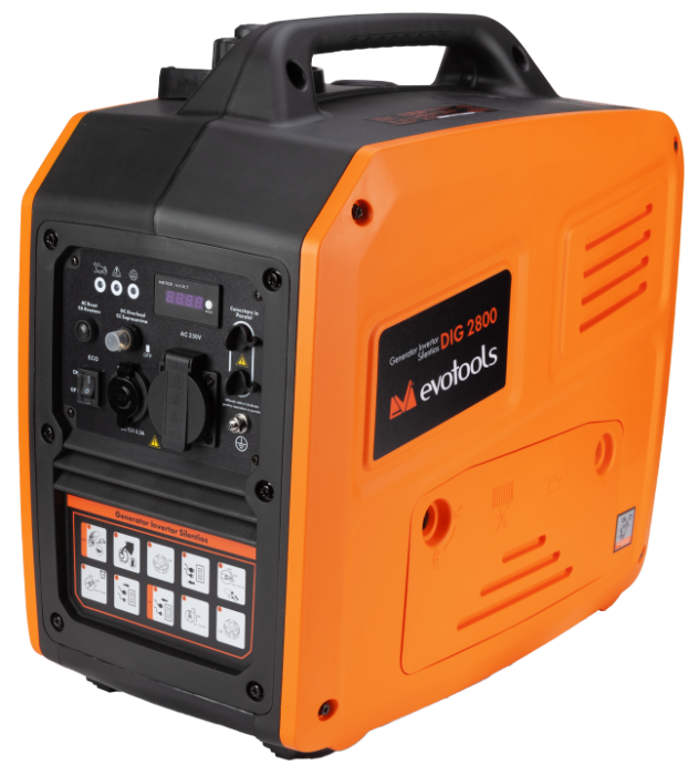 GENERATOR INVERTOR SILENTIOS EPTO DIG 2800W - Generatoare - Simple Tools