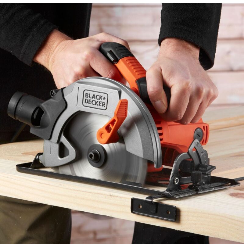 Fierastrau circular Black&Decker, CS1550, 1500 W, 65 mm - Fierastraie pendulare/sabie si circulare - Simple Tools