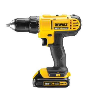 Masina de insurubat/gaurit DeWalt, DCD771C2, acumulator LI-ION, 1.3 Ah, 18 V - Masini de gaurit si insurubat cu acumulator - Simple Tools