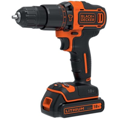 Masina de gaurit si insurubat Black&Decker, BDCHD18, acumulator LI-ION 1.5Ah 18V - Masini de gaurit si insurubat cu acumulator - Simple Tools
