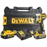 Masina de insurubat cu impact DeWalt de 1/4 ", DCF887P2-QW , 2 x  acumulator XR Li-Ion 5.0 Ah 18 V, geanta pentru transport - Masini de gaurit si insurubat cu acumulator - Simple Tools