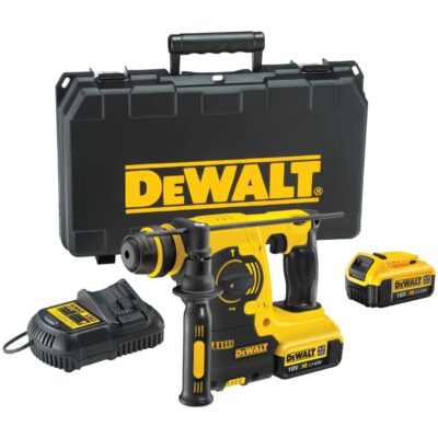 Ciocan rotopercutor DeWalt SDS-Plus cu 2 x acumulator XR Li-Ion 4.0 Ah 18 V si cutie pentru transport, DCH253M2 - Ciocane rotopercutoare si demolatoare - Simple Tools