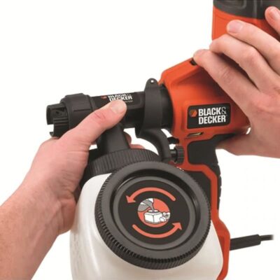 Pistol electric pentru vopsit Black&Decker, HVLP200, 1.2L 400W - Scule tencuit/Vopsit/Slefuit si Taiat - Simple Tools
