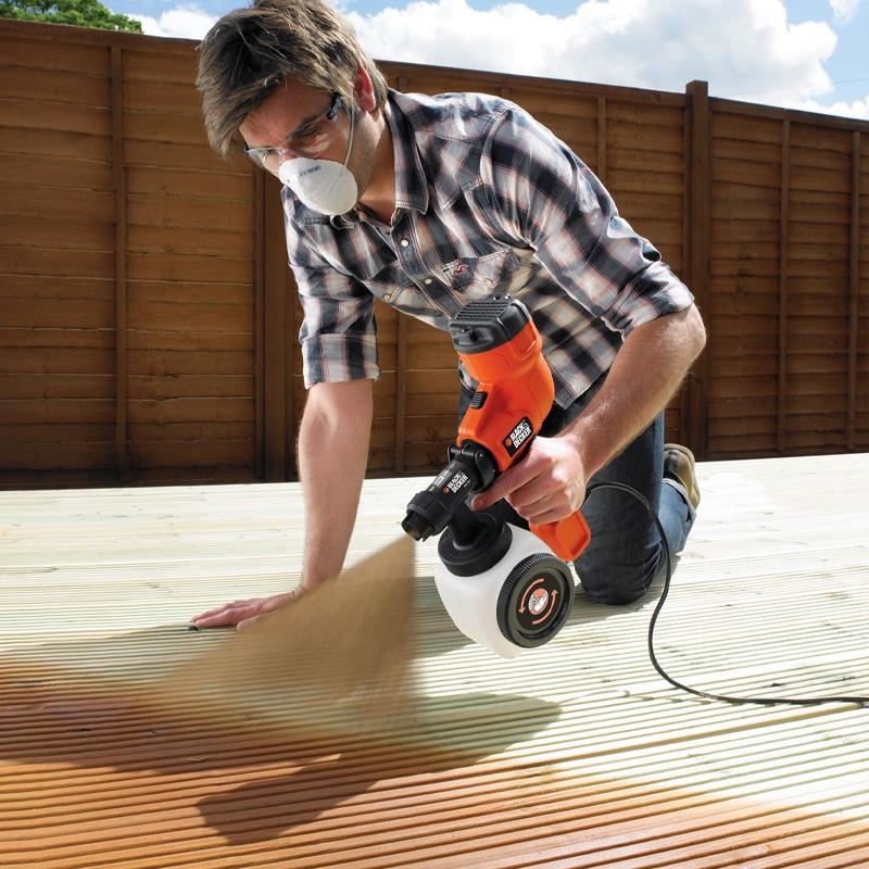 Pistol electric pentru vopsit Black&Decker, HVLP200, 1.2L 400W - Scule tencuit/Vopsit/Slefuit si Taiat - Simple Tools