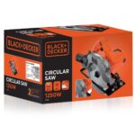 Fierastrau circular Black&Decker CS1250L-QS. 1250 W, 190 x 16, 65 mm, 4.5 kg - Fierastraie pendulare/sabie si circulare - Simple Tools