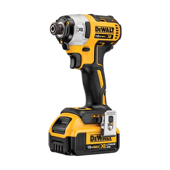 Masina de insurubat cu impact DeWalt de 1/4 ", DCF887P2-QW , 2 x  acumulator XR Li-Ion 5.0 Ah 18 V, geanta pentru transport - Masini de gaurit si insurubat cu acumulator - Simple Tools