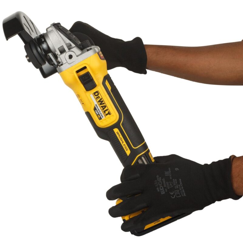 Polizor unghiular DeWalt, DCG405N, 125 mm,  XR Li-Ion 18 V 5.0 Ah si XR Flexvolt (acumulatorul nu este inclus), motor fara perii - Polizoare unghiulare si de banc - Simple Tools