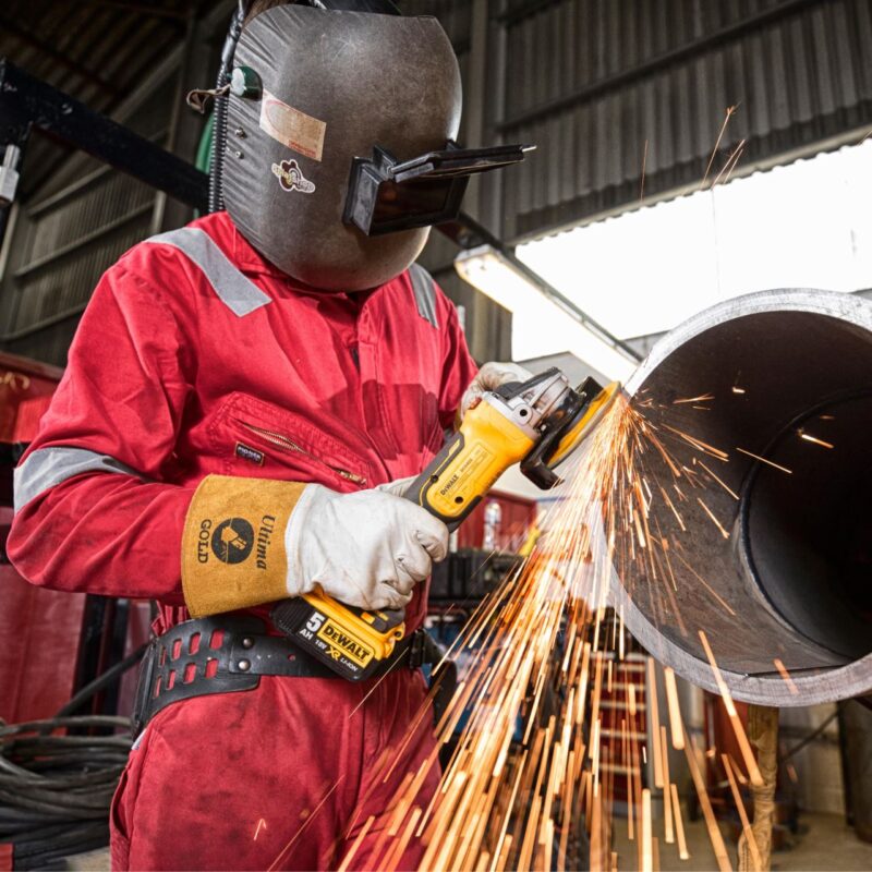 Polizor unghiular DeWalt, DCG405N, 125 mm,  XR Li-Ion 18 V 5.0 Ah si XR Flexvolt (acumulatorul nu este inclus), motor fara perii - Polizoare unghiulare si de banc - Simple Tools