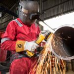 Polizor unghiular DeWalt, DCG405P2, 125 mm, 2 acumulatori XR Li-Ion 18 V 5.0 Ah - Polizoare unghiulare si de banc - Simple Tools