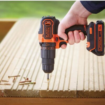 Masina de gaurit si insurubat Black&Decker, BDCHD18, acumulator LI-ION 1.5Ah 18V - Masini de gaurit si insurubat cu acumulator - Simple Tools