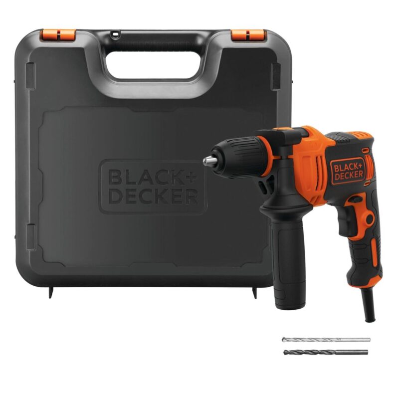Masina de gaurit cu percutie Black&Decker, BEH550, 550W 1.5-13mm - Bormasini - Simple Tools