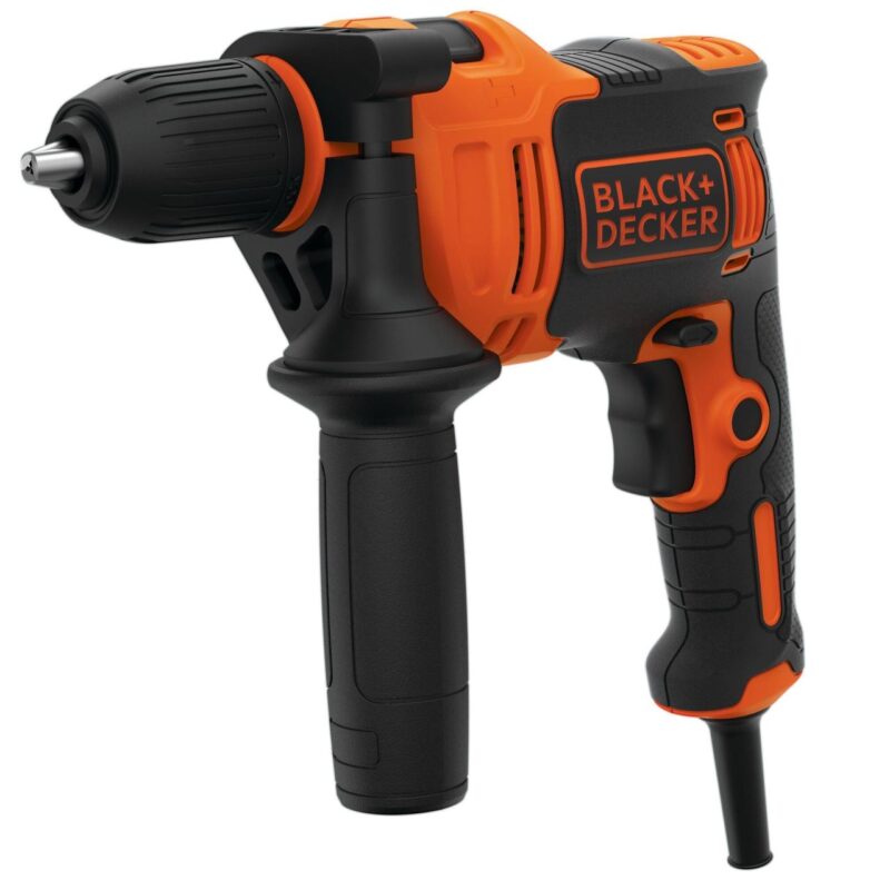 Masina de gaurit cu percutie Black&Decker, BEH550, 550W 1.5-13mm - Bormasini - Simple Tools