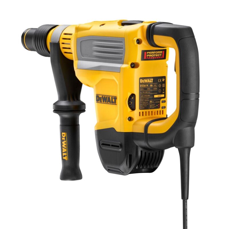 Ciocan rotopercutor DeWalt, D25614K, SDS-MAX, 6 kg, 1350 W - Ciocane rotopercutoare si demolatoare - Simple Tools