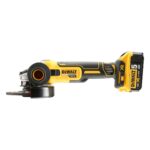 Polizor unghiular DeWalt, DCG405P2, 125 mm, 2 acumulatori XR Li-Ion 18 V 5.0 Ah - Polizoare unghiulare si de banc - Simple Tools