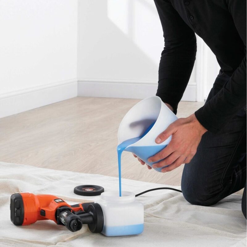 Pistol electric pentru vopsit Black&Decker, HVLP200, 1.2L 400W - Scule tencuit/Vopsit/Slefuit si Taiat - Simple Tools