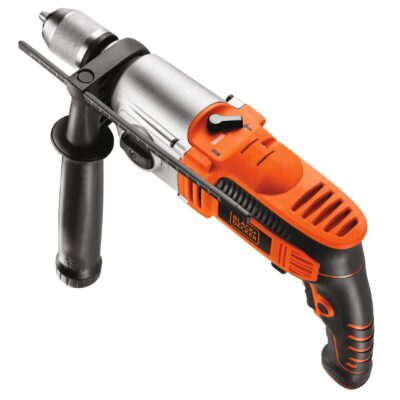 Masina de gaurit cu percutie Black&Decker, KR911K, 910 W 2 trepte - Bormasini - Simple Tools
