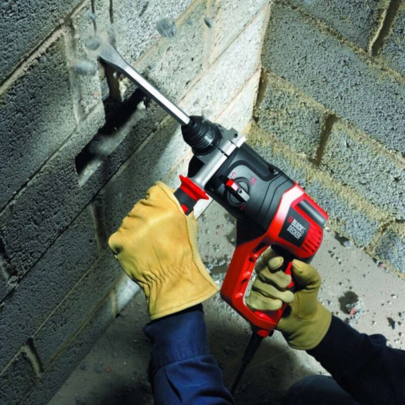 Cocan rotopercutor pneumatic Black&Decker KD985KA-XK, 800W, 2.2 J - Ciocane rotopercutoare si demolatoare - Simple Tools