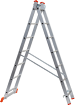 SCARA DIN ALUMINIU ETS 1167 CU 7 TREPTE - Scari si schele - Simple Tools