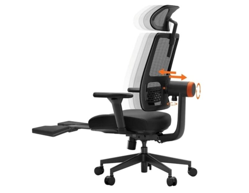 Scaun Ergonomic Newtral MagicH-BP - Negru