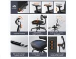 Scaun Ergonomic Newtral MagicH-BP - Negru
